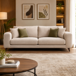 cozy modern beige sofa living room